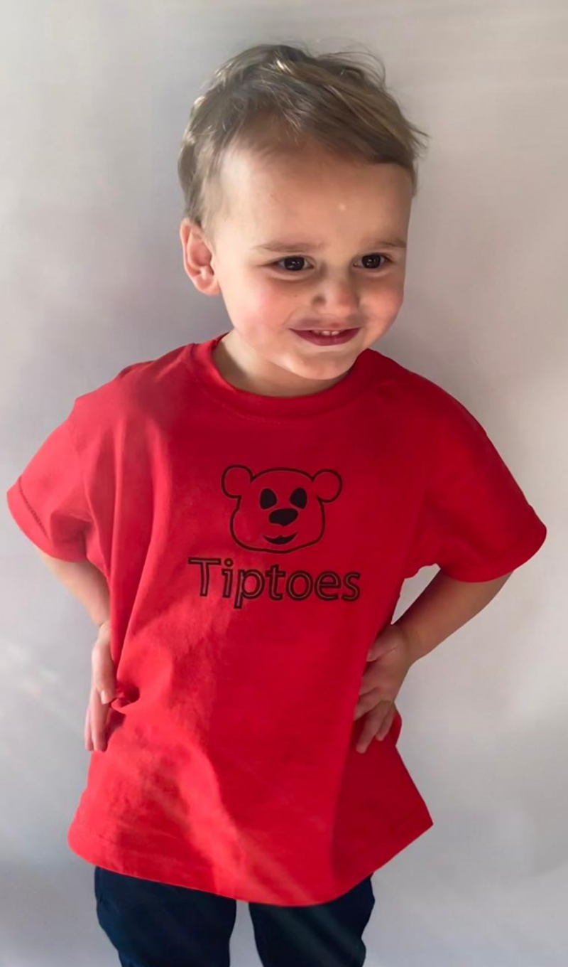 T-Shirt (colour RED) - Tiptoes Day Nursery